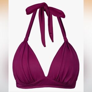 Balasami Retro Halter Bikini Top